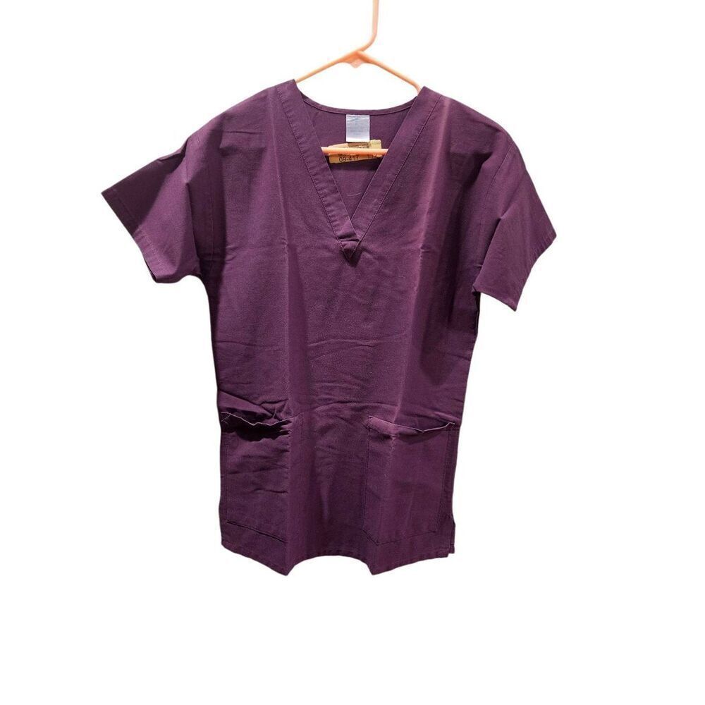 Medline S scrub top purple Item #307